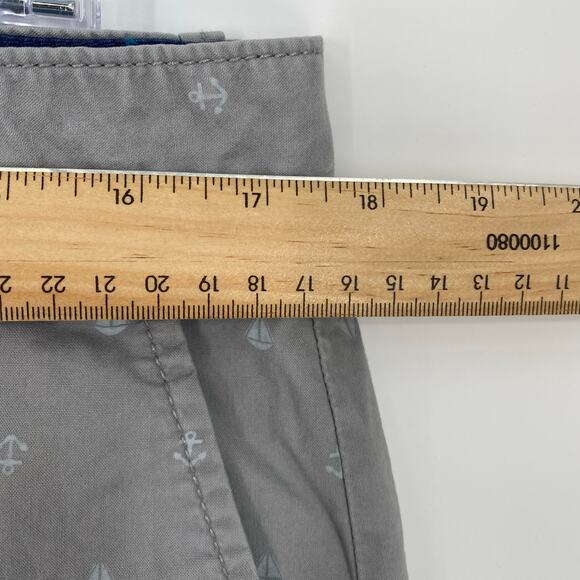 Penguin Shorts Men’s 34 Nautical Print Coastal Cruise Vacation Beach Resortwear - Picture 4 of 9